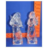 Pair of Glass Angels