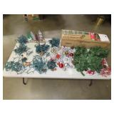 Lot of Christmas Greenary & Decor