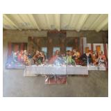 Last Supper Canvas Wall Art - 60"x31"