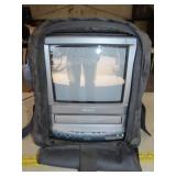 Memorex 9" VHS TV - Powers On