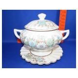 Flower Decorated Tureen