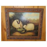 Rabbit Wall Art - 30"x26"