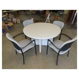 5pc Round Table & Chair Set