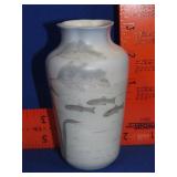 Marmorzellan Vase