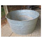 Galvanized Wash Tub  - 22 Inch