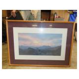 Framed Montana Print - 35x25