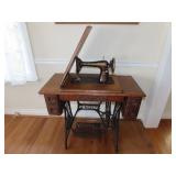 Singer Red Eye Sewing Machine