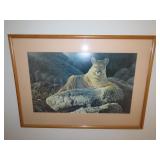 Lee Cable Mountain Lion Print