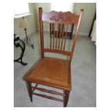 Leather Seat Chair