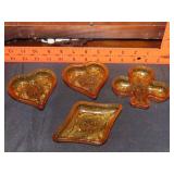 4 Amber Tierra Amber Dishes
