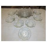 8 Piece Iris & Herringbone Bowl Set