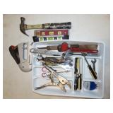 Tray Lot of Tools
