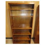 Wood Book Shelf - 34W 10D 72T