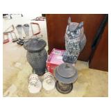 Lot Outdoor Lighting, Zapper & Owl