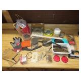 Lot of Misc. Hardware, Weedeater String Etc.