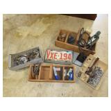 Lot of Tool Caddys, Tools & Hardware
