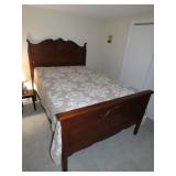 Oak Full Size Bed - NO BEDDING OR MATTRESS