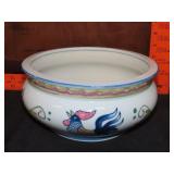 Rooster Decorated Planter