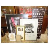Lot of Picture Frames & Wall Art