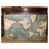 Canvas World Map Wall Art