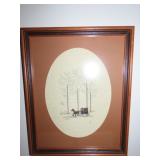 Carriage Scene Crossstitch