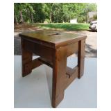 Wood Stool