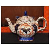 Gaudy Welch Teapot