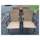 Set of Four Yard Chairs