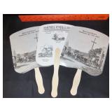 3 Hartsell Funeral Home Oakboro Advertising Fans