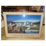 Framed Yellowstone National Park Print
