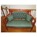 Mahogany Parlor Bench