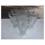 7 Soda Fountain Glasses