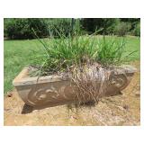 Pair of Concrete Planters - 30"