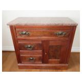Marble Top Wash Stand