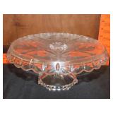 Glass Cake Stand - 10 Inch