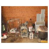 Work Carts & Conttents Wall Lot & Tin