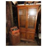 China Hutch, Seth Thomas Clock & Night Stand