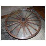 Wagon Wheel Coffee Table