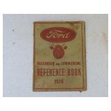1939 Ford Reference Book