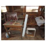 Bee Frame Wall Lot Shotgun Shells Table