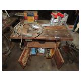 Router Work Table Hand Tools Lights Etc Lot