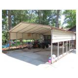 Aluminum Framed Car Shed - 21