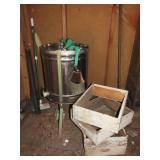 9 Frame Honey Extractor w/ Bee Boxes