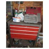 Metal Tool Box w/ Contents