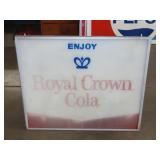 Plastic RC Cola Sign - 30"x24"