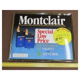 Metal Montclair Cigarette Sign - 21x17