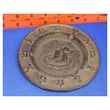 Cast Iron Western Ash Tray - 5 1/2"