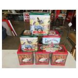 6 Red Man Tins