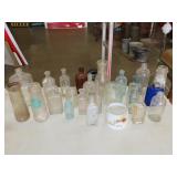 Lot of Old Medicine & Other Bottles