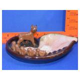 Tilso Japan Pottery Boxer Ash Tray